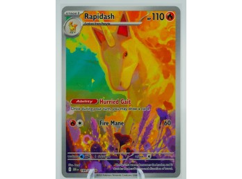 RAPIDASH Journey Together Set Full Art ILLUSTRATION RARE Holographic Pokemon Card!!!!