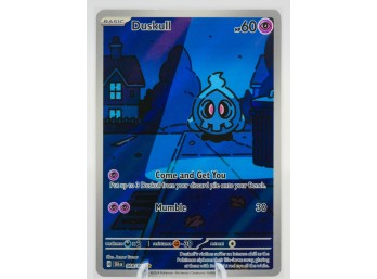 DUSKULL Shrouded Fable Set Full Art ILLUSTRATION RARE Holographic Pokemon Card!!!!