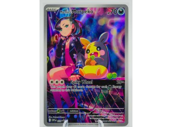 MARNIE'S MORPEKO SV Black Star Promo Full Art Promo Holographic Pokemon Card!!!!