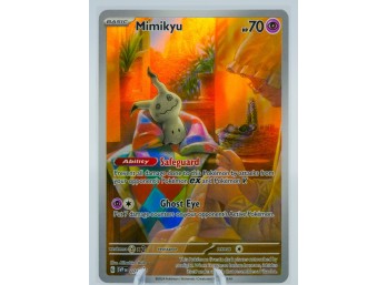 MIMIKYU SV Black Star Promo Full Art Holographic Pokemon Card!!!!