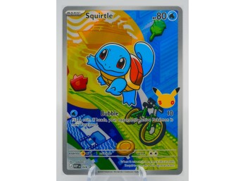 SQUIRTLE McDonald's Collection 2026 Promo Holographic Pokemon Card!!!