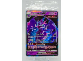 SEALED NAGANADEL GX SM Black Star Promo Holographic Pokemon Card!!!