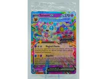 SEALED SYLVEON EX Prismatic Evolutions Set Ultra Rare Holographic Pokemon Card!!!