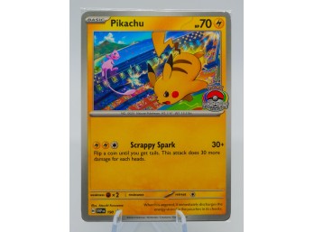 SEALED PIKACHU SV Black Star Promo Holographic Pokemon Card!!!