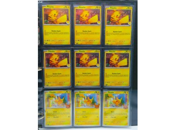 INVESTOR LOT OF 9 - PIKACHU POKEMON DAY 2026 & MODERN HOLO POKEMON CARDS!!!