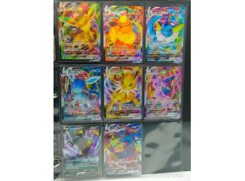 INVESTOR LOT OF 8 EVOLVING SKIES EEVEELUTION VMAX & UMBREON POKEMON CARDS!!!