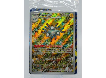 SEALED MAGNETON SV Black Star Promo Full Art ILLUSTRATION RARE Holographic Pokemon Card!!!! (2)