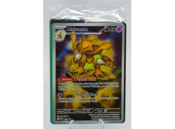 SEALED ALAKAZAM MEP Black Star Promo Holographic Pokemon Card!!! (2)