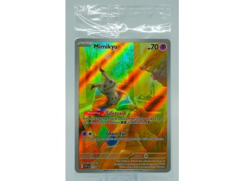 SEALED MIMIKYU SV Black Star Promo Full Art ILLUSTRATION RARE Holographic Pokemon Card!!!! (2)