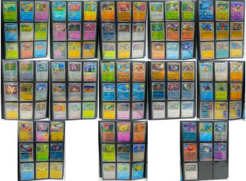 INVESTOR BINDER OF 115 EEVEELUTION, BLACK BOLT & WHITE FLARE & MORE REVERSE AND HOLO MODERN POKEMON CARDS!!!