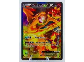 HYPE!!! CHARIZARD EX XY Black Star Promo Full Art Holographic Pokemon Card!!!!