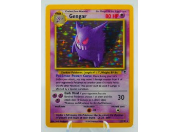 INSANE GENGAR LEGENDARY COLLECTION Holographic Pokemon Card!!!