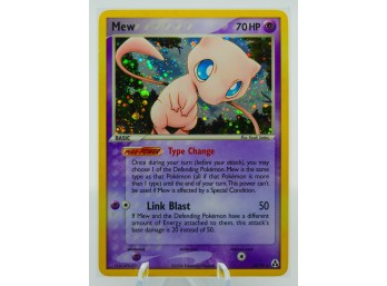 INSANE MEW EX Legend Maker Set Holographic Pokemon Card!!!