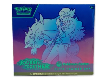 *SEALED* SCARLET & VIOLET JOURNEY TOGETHER **POKEMON CENTER** ELITE TRAINER BOX!!!
