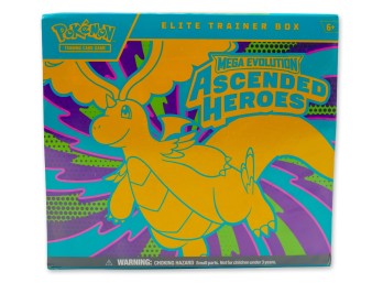 *SEALED* MEGA EVOLUTION ASCENDED HEROES POKEMON ELITE TRAINER BOX!!!