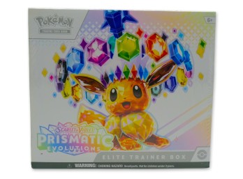 *SEALED* SCARLET & VIOLET PRISMATIC EVOLUTIONS POKEMON ELITE TRAINER BOX!!!