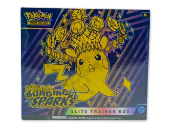 *SEALED* SCARLET & VIOLET SURGING SPARKS POKEMON ELITE TRAINER BOX!!!