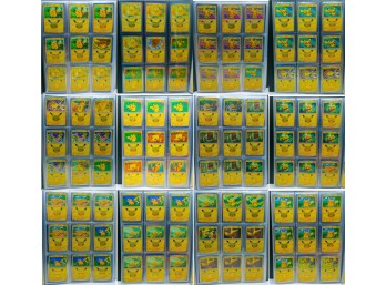 SUPER FRESH Investor Lot Of 115 PIKACHU 30TH CELEBRATION PIKACHU COLLECTION 27 DIFFERENT ARTS Pokemon Cards!!!