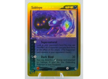 SABLEYE EX Sandstorm Set Reverse Holographic E-Reader Pokemon Card!!!