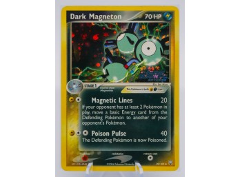 DARK MAGNETON Team Rocket Returns Set *STAMPED* Reverse Holographic Pokemon Card!!!