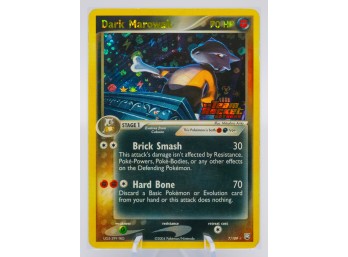 DARK MAROWAK Team Rocket Returns Set *STAMPED* Reverse Holographic Pokemon Card!!!