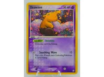 DROWZEE EX Team Rocket Returns Set *STAMPED* Reverse Holographic Pokemon Card!!!
