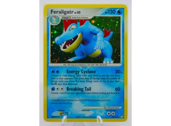 FERALIGATR Mysterious Treasures Set Holographic Pokemon Card!!!