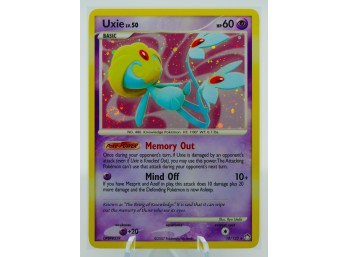 UXIE LV.50 Mysterious Treasures Set Holographic Pokemon Card!!!