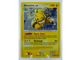 ELECTIVIRE Secret Wonders Set Holographic Pokemon Card!!!