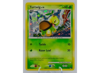 TURTWIG POP Series 6 Holographic Pokemon Card!!!