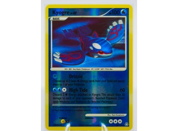 KYOGRE Legends Awakened Set Reverse Holographic Pokemon Card!!!