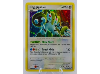 REGIGIGAS Legends Awakened Set Holographic Pokemon Card!!!