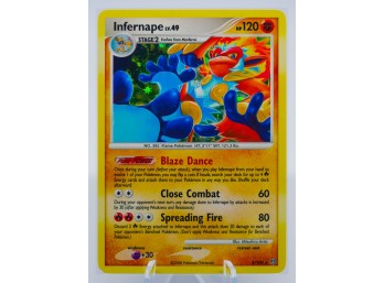 INFERNAPE Stormfront Set Holographic Pokemon Card!!!