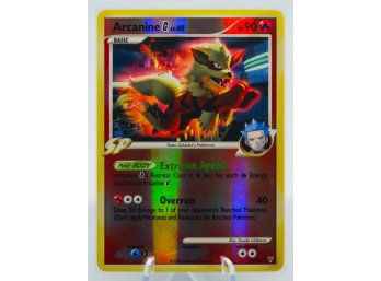 ARCANINE G Supreme Victors Set Reverse Holographic Pokemon Card!!!