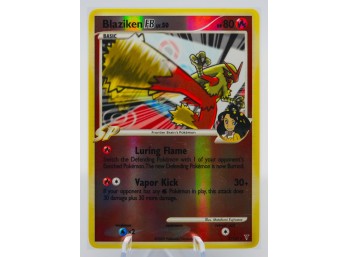 BLAZIKEN FB LV.50 Supreme Victors Set Reverse Holographic Pokemon Card!!!
