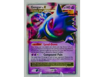 GENGAR LV.X Arceus Set Ultra Rare Holographic Pokemon Card!!!
