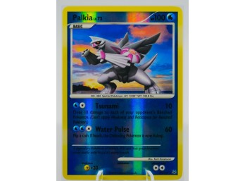 PALKIA Platinum Set Reverse Holographic Pokemon Card!!!