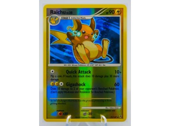 RAICHU Supreme Victors Set Reverse Holographic Pokemon Card!!!