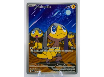HELIOPTILE Mega Evolution Set ILLUSTRATION RARE Holographic Pokemon Card!!!
