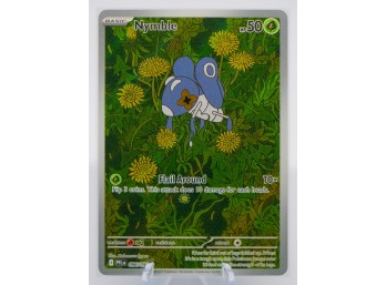 NYMBLE Phantasmal Flames Set Full Art ILLUSTRATION RARE Holographic Pokemon Card!!!!