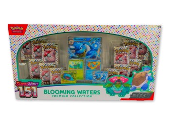 *SEALED* SCARLET & VIOLET 151 BLOOMING WATERS POKEMON PREMIUM COLLECTION!!!