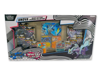 *SEALED* SCARLET & VIOLET BLACK BOLT & WHITE FLARE UNOVA HEAVY HITTERS POKEMON PREMIUM COLLECTION!!!