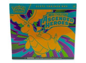 *SEALED* MEGA EVOLUTION ASCENDED HEROES POKEMON ELITE TRAINER BOX!!!