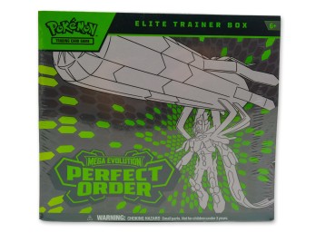 *SEALED* MEGA EVOLUTION PERFECT ORDER POKEMON ELITE TRAINER BOX!!!