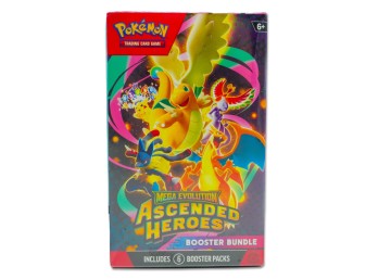 *SEALED* MEGA EVOLUTION ASCENDED HEROES POKEMON BOOSTER BUNDLE!!!