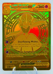 INSANE MEGA GARDEVOIR EX MEGA EVOLUTION SET FULL ART MEGA HYPER RARE HOLOGRAPHIC POKEMON CARD!!!!