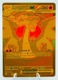 ABSURD MEGA CHARIZARD X EX PHANTASMAL FLAMES SET FULL ART MEGA HYPER RARE HOLOGRAPHIC POKEMON CARD!!!!