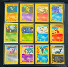 IMPOSSIBLE TO FIND 'COMPLETE' POKEMON SKYRIDGE SET 144/144 W/ MANY REVERSE HOLOS INCLUDED!!!!