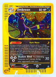 BREATHTAKING UMBREON AQUAPOLIS SET HOLOGRAPHIC E-READER POKEMON CARD!!!