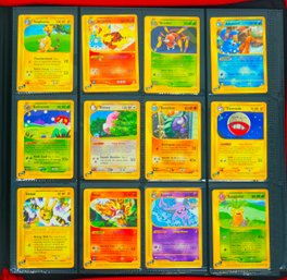 Jawdropping 'COMPLETE' POKEMON AQUAPOLIS SET 147/147 Featuring Reverse Holo Umbreon, Many Other Reverses!!!!